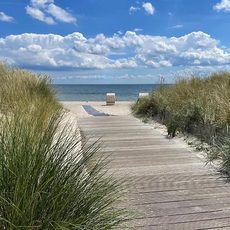 アパート Schoenes Spa-haus Mit Strandstuhl Großenbrode